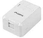 KeyStone LANBERG LANBERG Puszka natynkowa na jeden moduł - Puszki elektryczne i akcesoria - miniaturka - grafika 3