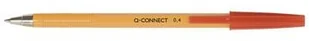 Q-CONNECT Długopis z wymiennym wkładem 0,4mm (linia), czerwony KF34048 - Długopisy - miniaturka - grafika 3