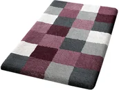 Maty antypoślizgowe - Kleine Wolke Dywanik łazienkowy 60x105 cm Caro stara róża KW-5426407382 - miniaturka - grafika 1