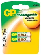 Baterie i akcesoria - GP GP Akumulator 85AAAHC AAA NiMH LSD 850mAh 2szt 85AAAHC-UC2 - miniaturka - grafika 1