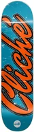 Deski snowboardowe - CLICHE deck CLICHE OLD LOGO DECK Blue/Orange - miniaturka - grafika 1