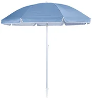 Parasole ogrodowe - NATERIAL Parasol plażowy okrągły Vali 200x215 cm niebieski Naterial - miniaturka - grafika 1