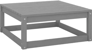 vidaXL 2-cz. zestaw mebli wypoczynkowych do ogrodu, szary, sosnowy - Komplety wypoczynkowe - miniaturka - grafika 6