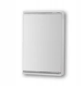 Szafki łazienkowe - Szafka łazienkowa wisząca z lustr. Riko 40 Biała - miniaturka - grafika 1