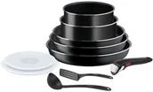 Zestawy garnków i patelni - Tefal komplet naczyń 10 szt Ingenio Easy On L1599902 - miniaturka - grafika 1