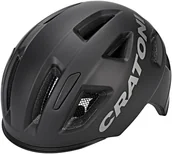 Kaski rowerowe - Cratoni C-Pure Kask rowerowy, black matte S/M 54-58cm 2020 Kaski miejskie i trekkingowe - miniaturka - grafika 1