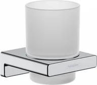 Kubki na szczoteczki do zębów - Hansgrohe 41749000 AddStoris Kubek na szczoteczki do zębów chrom - miniaturka - grafika 1