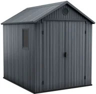 Altany ogrodowe - Keter DARWIN 6 x 8 domek ogrodowy szary - miniaturka - grafika 1