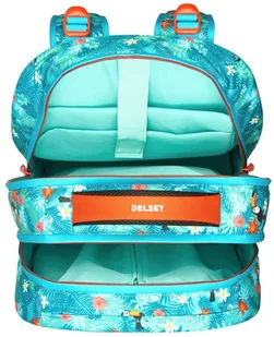 Delsey Polska Plecak na kółkach Back to school 40L Granatowy 003393650-02 - Plecaki - miniaturka - grafika 22