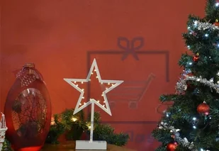 Nexos Gwiazda świąteczna 20 LED ciepła biel - Oświetlenie świąteczne - miniaturka - grafika 3