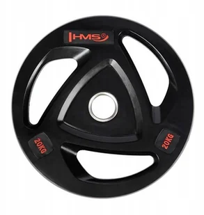 Olimpijski Czarny Solidny Talerz TOX20 20 Kg Guma - Obciążenia - miniaturka - grafika 14