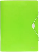 Teczki i skoroszyty - Esselte Teczka gumka A4 jasnozielona 30mm WOW - miniaturka - grafika 1