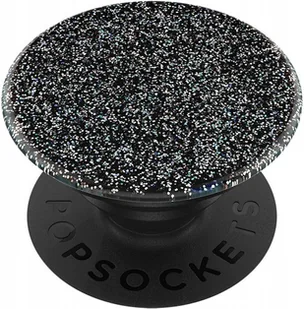 PopSockets PopGrip  wysuwana podstawa i uchwyt do smartfonów i tabletów z wymiennym topem  Glitter Black - Uchwyty samochodowe do telefonów - miniaturka - grafika 2