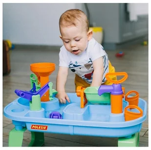 Wader Stolik Wody - Plac Zabaw pompka dźwig - Zabawki interaktywne dla dzieci - miniaturka - grafika 7