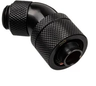 Chłodzenie wodne - Alphacool HF Złączka 45 Grad G1/4 Cala AG dla 16/10mm - obrotowa czarna WAZU-950 - miniaturka - grafika 1
