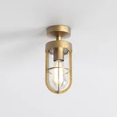 Lampy ogrodowe - Astro Lighting Cabin Semi Flush Coastal 1368032 lampa sufitowa 1x60W/E27 IP44 - miniaturka - grafika 1