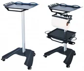 Meble i wyposażenie gabinetów medycznych - Ws Tech S.c SAM-4 stolik-wózek uniwersalny pod aparat medyczny SAM-4 - miniaturka - grafika 1