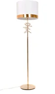 Lampy stojące - Lumina Deco Deco LAMPA STOJĄCA PODŁOGOWA BIAŁA MILARI LDF 5530 (GD+WT) - miniaturka - grafika 1