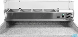 Yato STÓŁ CHŁODNICZY DO PIZZY 368L 6xGN1/4 YG-05305 - Szafy i witryny chłodnicze - miniaturka - grafika 4