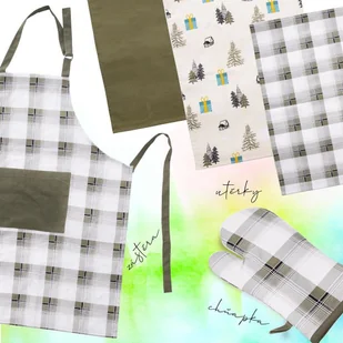 Orion Fartuch fartuszek kuchenny ochronny bawełniany 960368 - Fartuchy i rękawice kuchenne - miniaturka - grafika 14