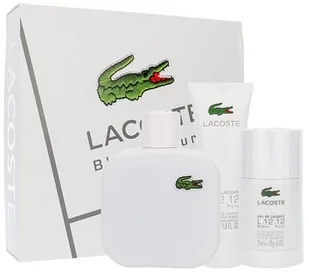Lacoste SET Eau de L.12.12 Blanc M) edt 100ml + dst 75ml + sg 50ml - Zestawy kosmetyków męskich - miniaturka - grafika 2