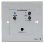 Głośniki - stojaki i akcesoria - Apart Audio Apart ACPR panel sterowania głośności z lokalnym wejściem do dłośników aktywnych SDQ5PIR - miniaturka - grafika 1