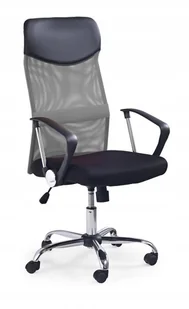 Fotel biurowy, krzesło biurowe VIRE fotel pracowniczy popiel - Fotele i krzesła biurowe - miniaturka - grafika 3