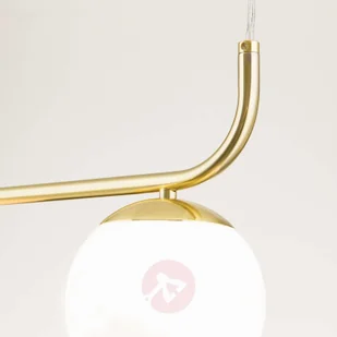 Orion Lampa wisząca Madis z trzema kulistymi kloszami - Lampy sufitowe - miniaturka - grafika 5