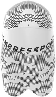 Compressport Czapka biegowa z daszkiem ICE CAP SUN SHADE biało-szara - Czapki i chusty sportowe męskie - miniaturka - grafika 5