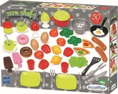 Zabawki AGD - Ecoiffier Zestaw akcesoriów spożywczych 100% Chef 2657 7600002657 - miniaturka - grafika 1