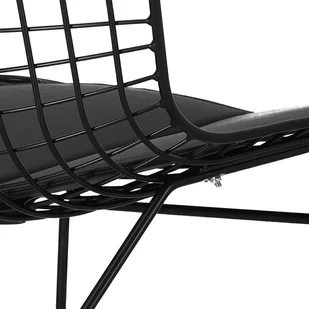 D2.Design DESIGN Krzesło Harry czarne / czarna poduszka - Krzesła - miniaturka - grafika 18