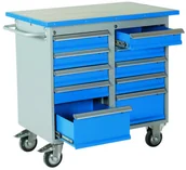 Skrzynki i torby narzędziowe - intra.se Swedmach Wózek Warsztatowy - Szafka Na Narzędzia Płyta Winylowa - miniaturka - grafika 1