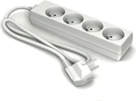 Listwy zasilające - m_Karlik Listwa zasilająca mKarlik Przedłużacz 4gn bez wyłącznika 1,5m H05W-F 3G1.00mm2 10A 250V IP20 RTV002837 - miniaturka - grafika 1