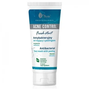 AVA Acne Control Antybakteryjny Żel z Peelingiem 200ml AVA-6789 - Żele do mycia twarzy - miniaturka - grafika 2