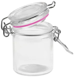 Fackelmann Słoiczek z zaciskiem klamrą 50 ml 46910 46910 - Pojemniki kuchenne - miniaturka - grafika 3