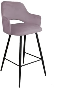 Hoker krzesło barowe Milano podstawa czarna/złota MG55 - Taborety i hokery Hoker krzesło barowe Milano podstawa czarna/złota MG55 - Taborety i hokery - miniaturka - grafika 3