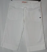 Spodnie damskie - Roxy 3/4 spodnie damskie White - miniaturka - grafika 1