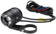 Lampki rowerowe - Supernova Supernova E3 Pure 3 Reflektor przedni z uchwytem do kierownicy, black  2021 Lampki na dynamo N-P3S-MBLK-HBM - miniaturka - grafika 1