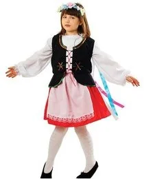 KRASZEK Kraszek, strój dla dzieci Krakowianka, rozmiar 110/116 cm - Stroje karnawałowe - miniaturka - grafika 2