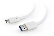 Kable USB - Gembird Kabel USB 3.0 (AM/CM) 1.8m biały (CCP-USB3-AMCM-6-W) - miniaturka - grafika 1