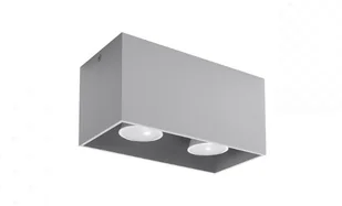 Sollux Lighting Plafon QUAD MAXI szary - Lampy sufitowe - miniaturka - grafika 8