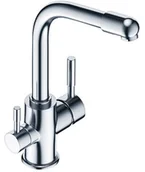 Baterie kuchenne - Aquaphor Aquaphor C126 Bateria kuchenna trójdrożna chrom 4744131011776 - miniaturka - grafika 1