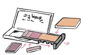 BENECOS IT-PIECES Paleta kolorystyczna FREAKING HOT 122/95646 - Bronzery i konturowanie twarzy - miniaturka - grafika 2