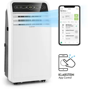 Klarstein Metrobreeze New York Smart 7k, klimatyzator przenośny, 7000 BTU/2,1 kW, klasa efektywności energetycznej A, pilot zdalnego sterowania DXJ2-MtrbrzNYSmrt7KW - Klimatyzatory - miniaturka - grafika 22