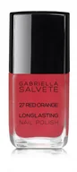 Lakiery do paznokci - Gabriella Salvete Longlasting Enamel lakier do paznokci 11ml 27 Red Orange - miniaturka - grafika 1