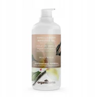Olejki i świece do masażu - Organic Olej Oliwka do masażu Wanilia 500ml - miniaturka - grafika 1