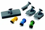 Akcesoria do odkurzaczy - Black&Decker Black+Decker Zestaw akcesoriów (do mopa Steam FSMH1621/Steambuster FSS1600 7-częściowy, szczotka druciana/ściągaczka do okna) FSMH21A FSMH21A-XJ - miniaturka - grafika 1