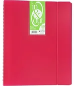 Teczki i skoroszyty - Grafoplas Grafoplas 39425054 teczka z 50 koszulkami, A4, fuksja 39425054 - miniaturka - grafika 1