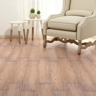 vidaXL Samoprzylepne panele podłogowe PVC, 5,02 m, 2 mm, dębowy brąz - Panele podłogowe - miniaturka - grafika 3