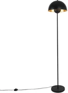 Lampy stojące - QAZQA Lampa podłogowa czarna ze złotym 160cm - Magnax - miniaturka - grafika 1